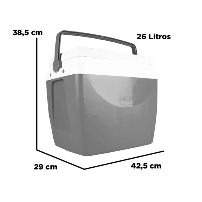 Caixa Térmica 26L Mor – Praticidade e Conservação para seus Momentos de Lazer - Imagem 2