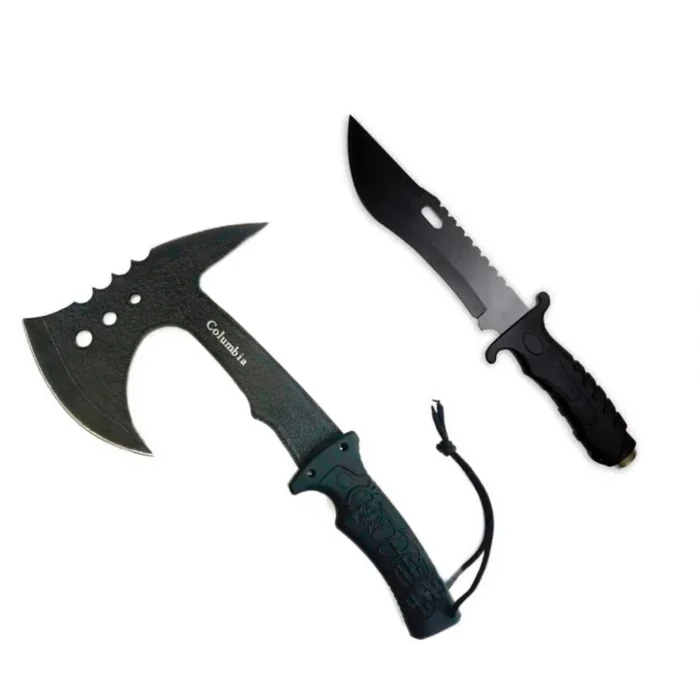 Kit Faca e Machado Premium – Resistência e Precisão para Suas Aventuras ao Ar Livre! - Imagem 9