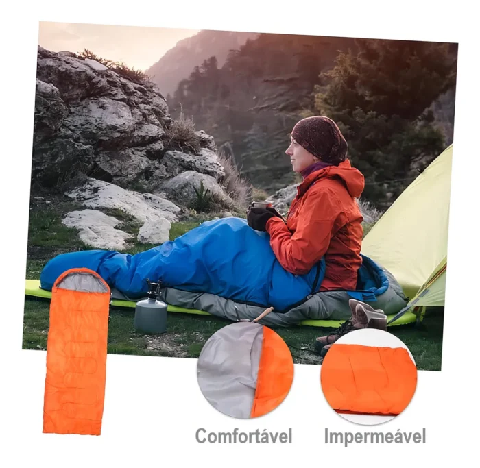 Saco de Dormir Omega Hollowfiber 2,1m  - Imagem 2