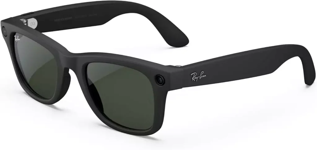 7 ÓCULOS DE REALIDADE AUMENTADA: MODELOS QUE VÃO TRANSFORMAR SUA ROTINA 1 Ray-Ban Meta Wayfarer