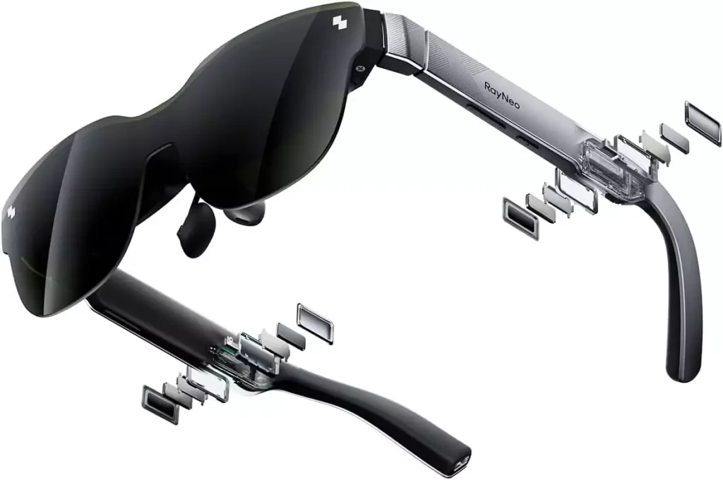7 ÓCULOS DE REALIDADE AUMENTADA: MODELOS QUE VÃO TRANSFORMAR SUA ROTINA 4 RayNeo X2